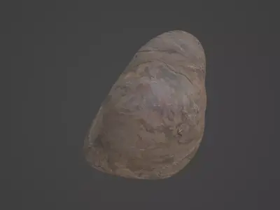 Rock Stone Low-poly 3D model shop