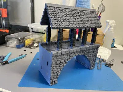 Gatehouse - Gate Bridge 3D print model