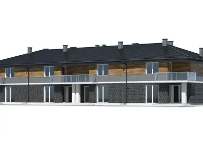 Cottage 021 3D model