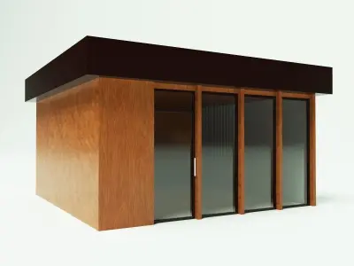 Mini mart Shopping pavillion 3D model