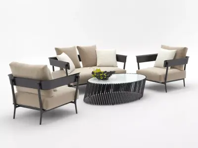 Outdoor Set 16 3D model