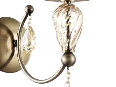Wall Lamp Royal Classic Murano RC855-WL-01-R Maytoni Classic Free 3D model