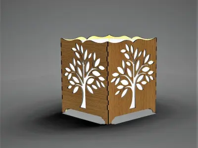 HOME DECOR LAMP 3D model