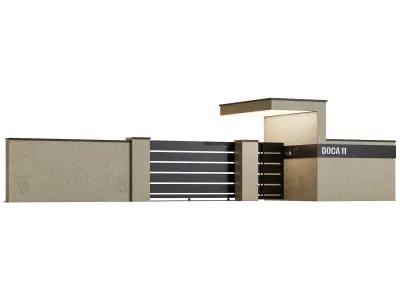  Fencing 32 3D model