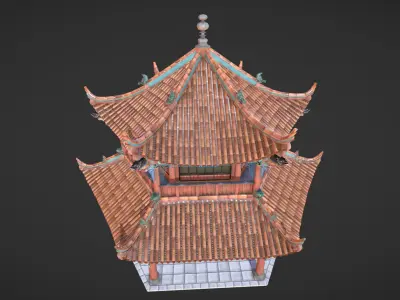 style temple Chinese pagoda Texture