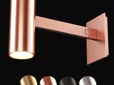 Nahoor Mahari wall Lamp  3D model