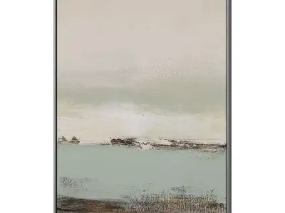 Abstract Painting Frame set 3D model 657