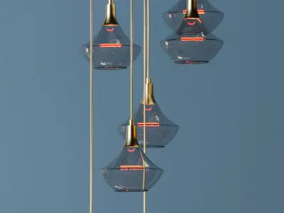 lamps collection Next 3D model