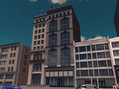 129 5Th Ave Low-poly 3D model