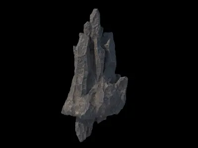 Stone modular elements for fantasy environment with PBR workflow 3D model