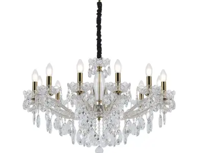 Chandelier Galliano E 1 1 12 600 G  3D model