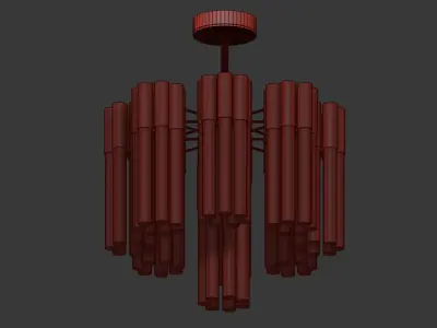 Pendant lamp Kamable Chandelier 3D model