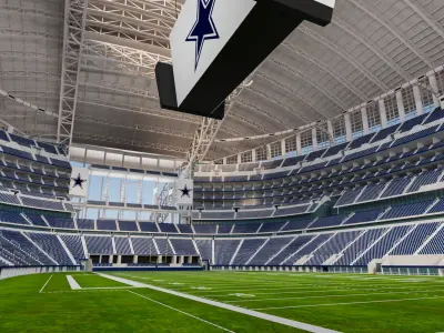 AT and T Stadium - Cowboys 3D model