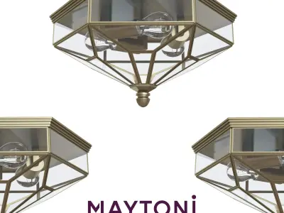 Ceiling lamp H356-CL-03-BZ Maytoni Classic free 3d model  Free 3D print model