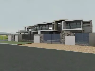 Residential house  3D print model