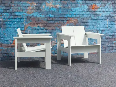 Hennepin Lounge Chair 3D model