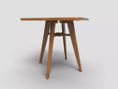 Square Table CG83 3D model