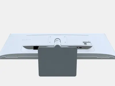 32 Smart Monitor M5 M50D FHD White 3D model