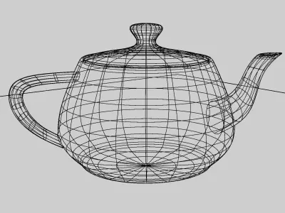Teapot 3D model