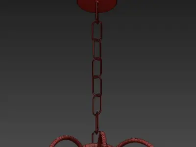 Wildwood Lighting Balloon Chandelier 3D model
