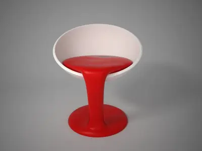 07 MELTHING CHAIR  3D model