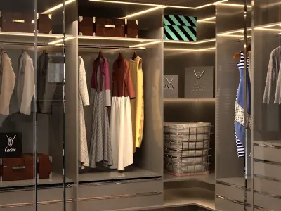 WARDROBE NO8 A 3D model