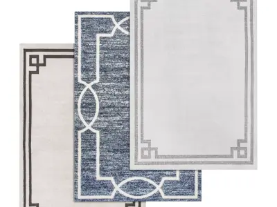 Rug Set 568 3D model