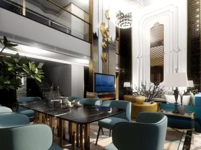 Modern Loft 3D model