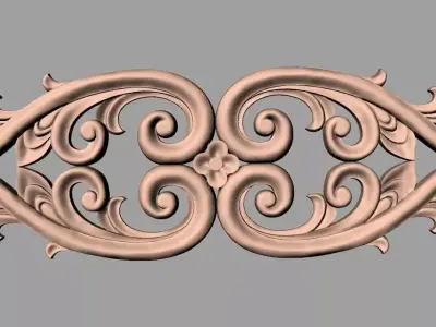 CNC 3D relief design STL format file used for artcam aspire E725 3D model