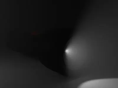 Low-poly GameReady Torch light shining Free low-poly 3D model