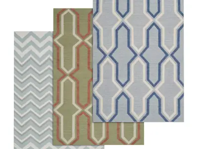 Rug Set 97 3D model