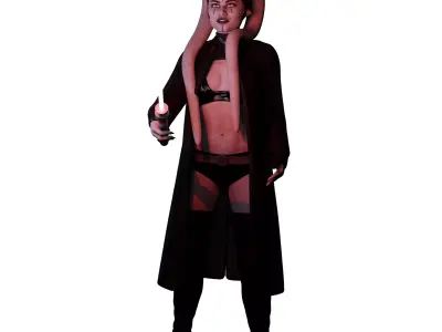 Dark Sider Female 3D print model