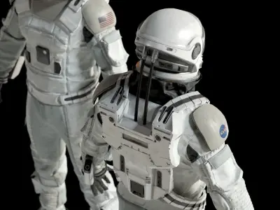 SPACESUIT Interstellar 3D model