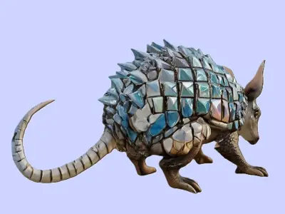 Crystal Armadillo Free 3D print model