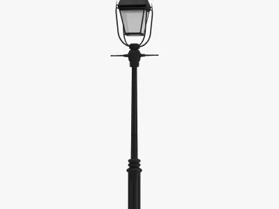 Lamp 135 street park 3D model