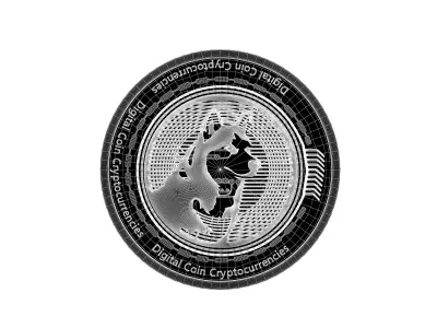 Husky Avax Coin v2 001 3D model