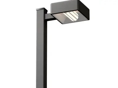 Street park lamp 3D model