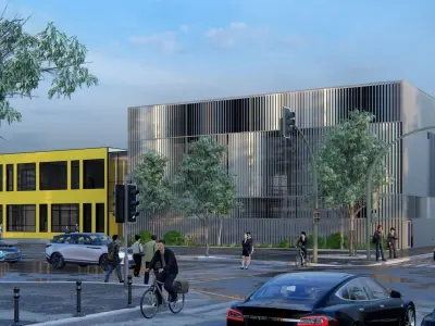 3D model of a sports school 3D model