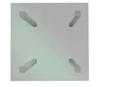 Outdoor Table Low-poly 3D model