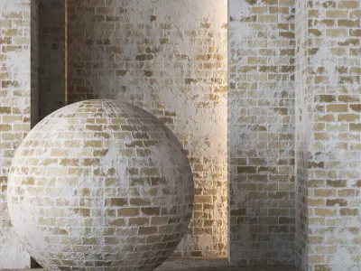 Rustic Brick Wall Texture 4K - Seamless Texture
