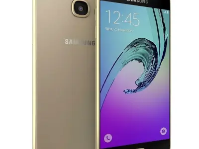 Samsung Galaxy A3 2016 All Colors 3D model