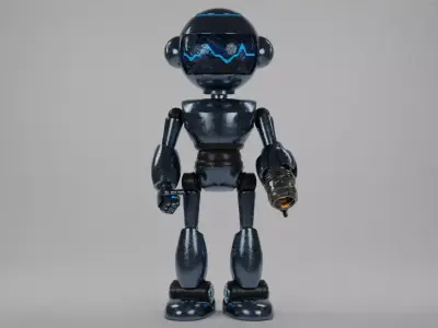 Robot 3D model 52