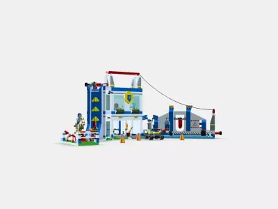LEGO City Police Training Academy 60372 3D model