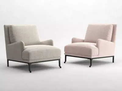 MrJones Lounge Chair 3D model