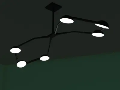 light 3D model 14