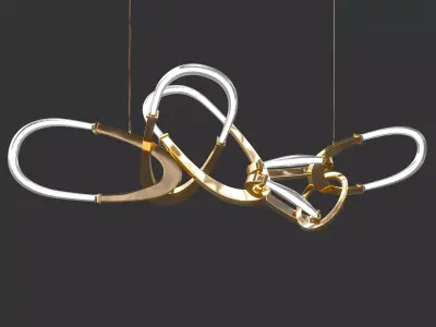 Bouchon Chandelier-1 3D model