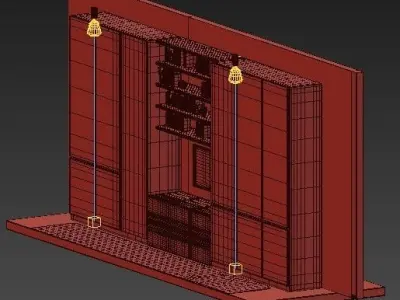 chest of drawers 45 3D model