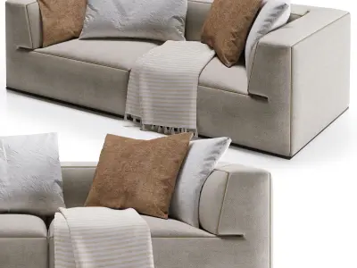 Flex Form Perry Sofa 3D model