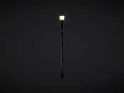 Lamp Post 07 3D model