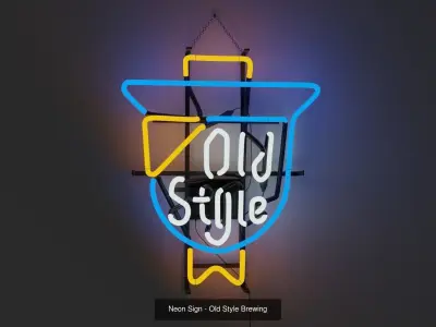 Neon Signs 3D Model Pack